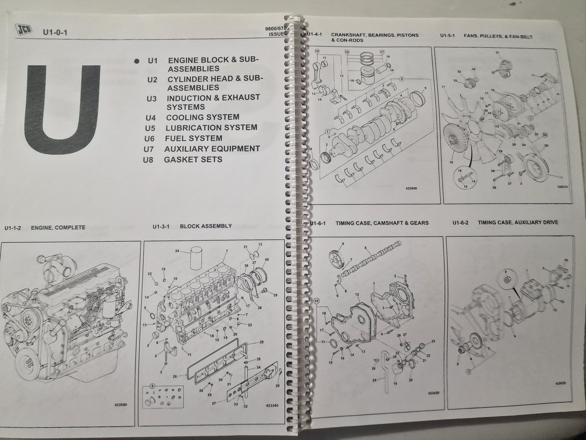 JCB FASTRAC 3000 Instrukcja katalog częsci  i serwis