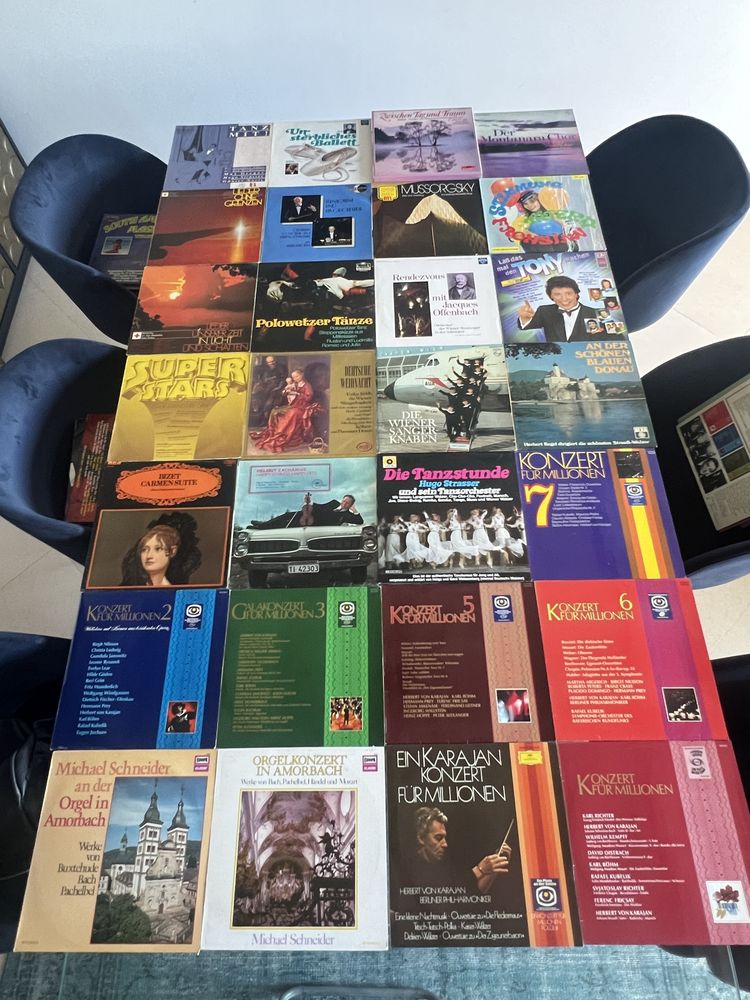 Coleção / lote de 100 discos de vinil - Musica classica - Negociavel