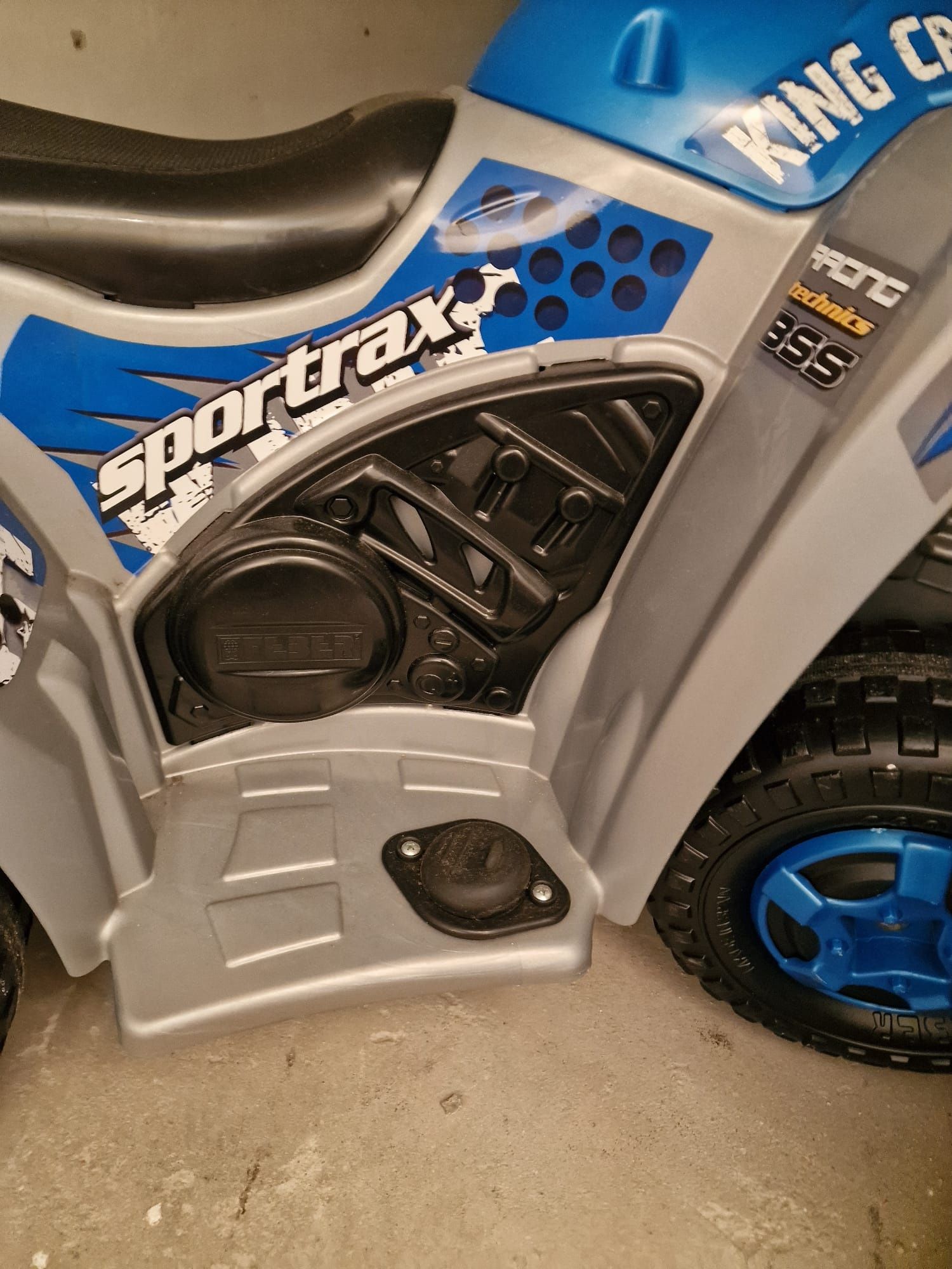 Moto 4 de criança a bateria