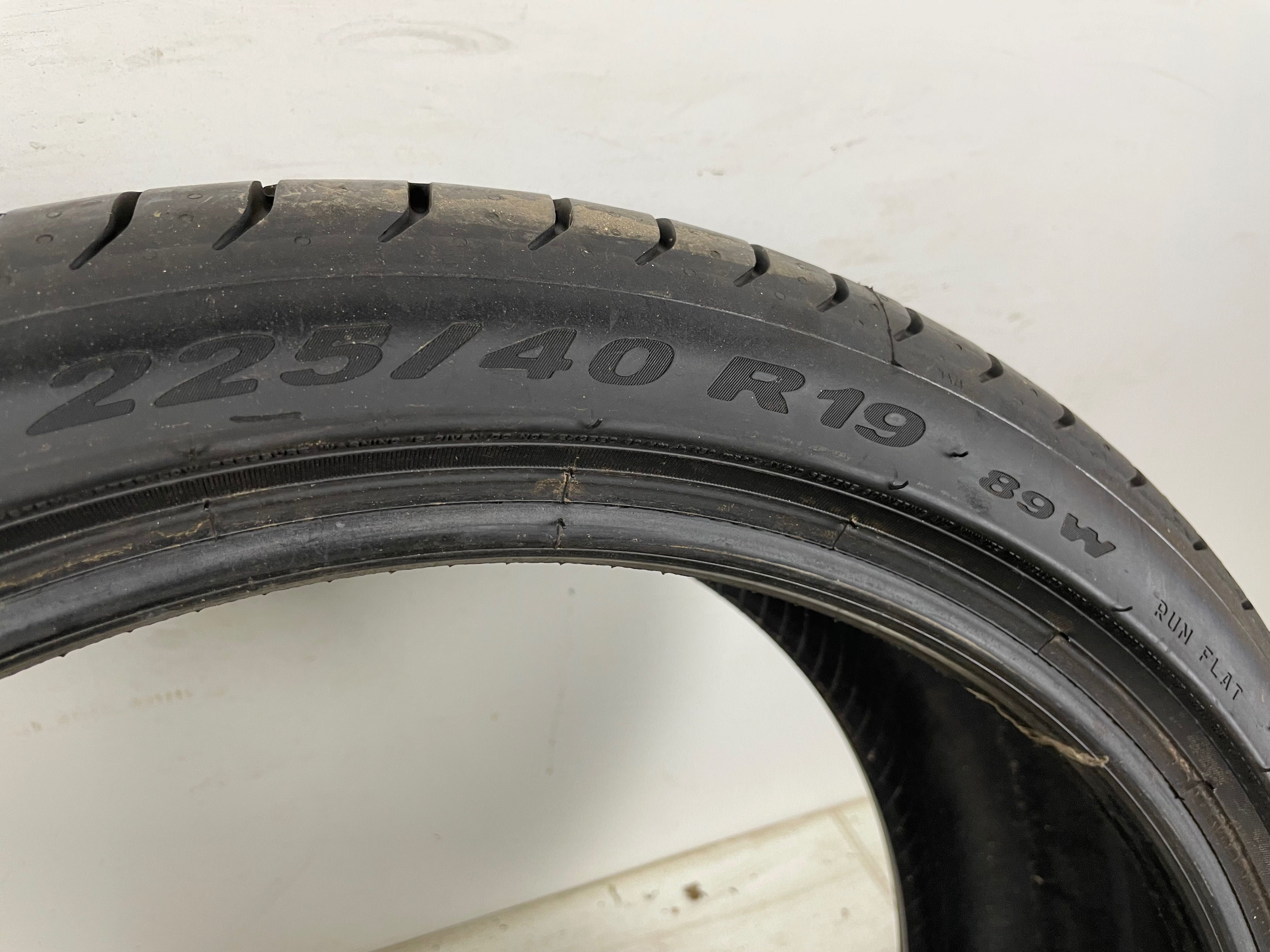 225/40R19 89W Pirelli P Zero Run Flat 23r DEMO