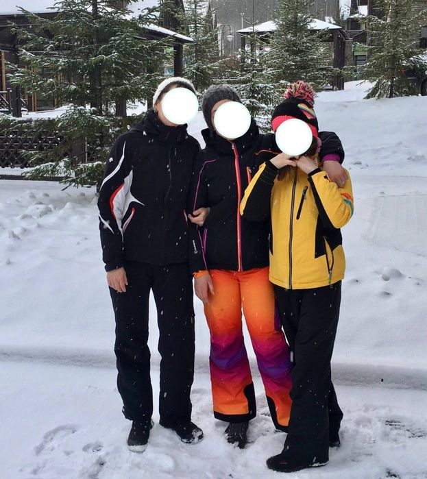 Жіночий лижний комбінезон descente десценте розмір xs-s (36-38)