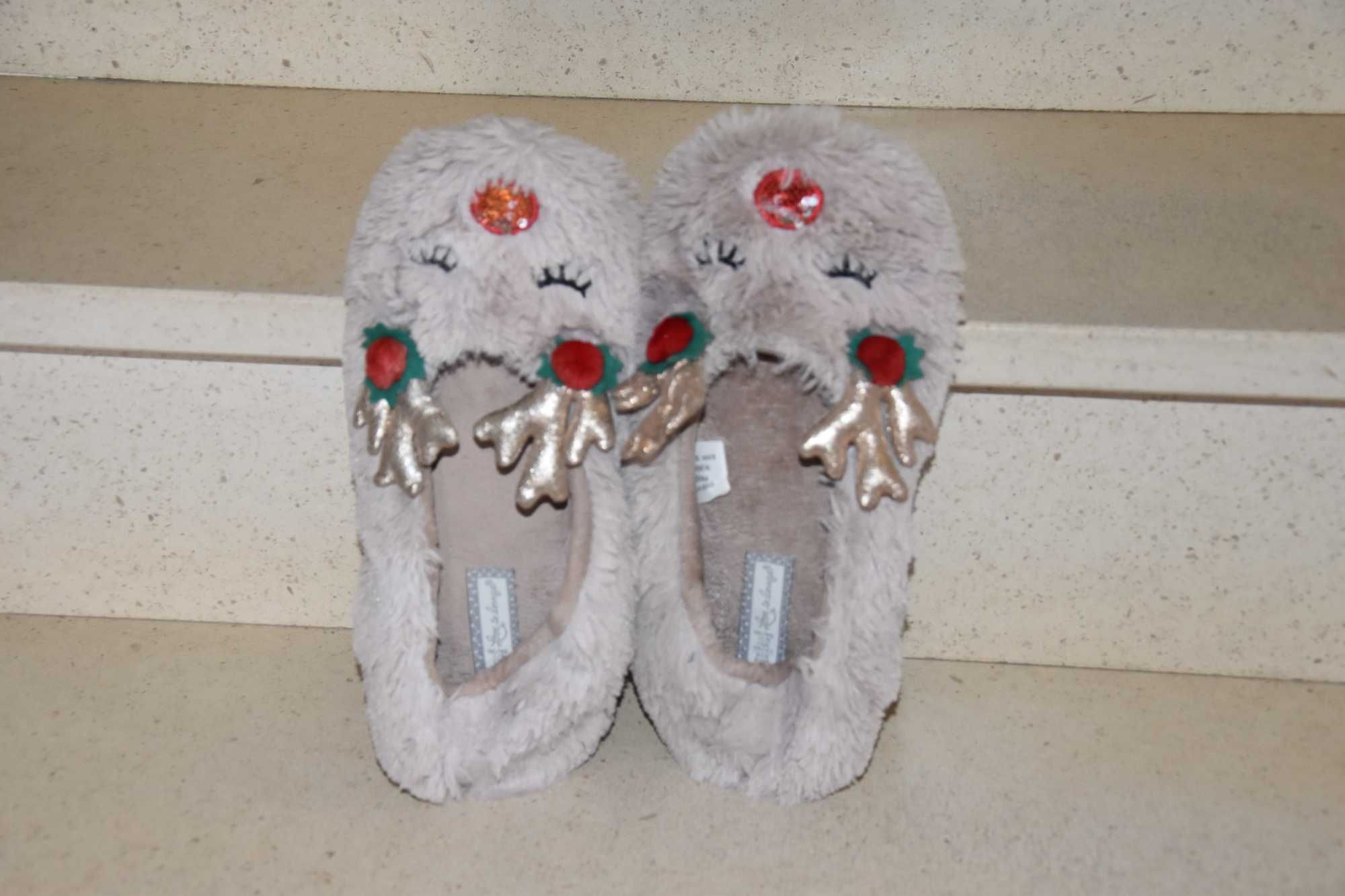 Pantufas com motivo Natal