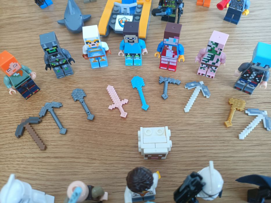 Figurki LEGO Star Wars Minecraft City 35 sztuk