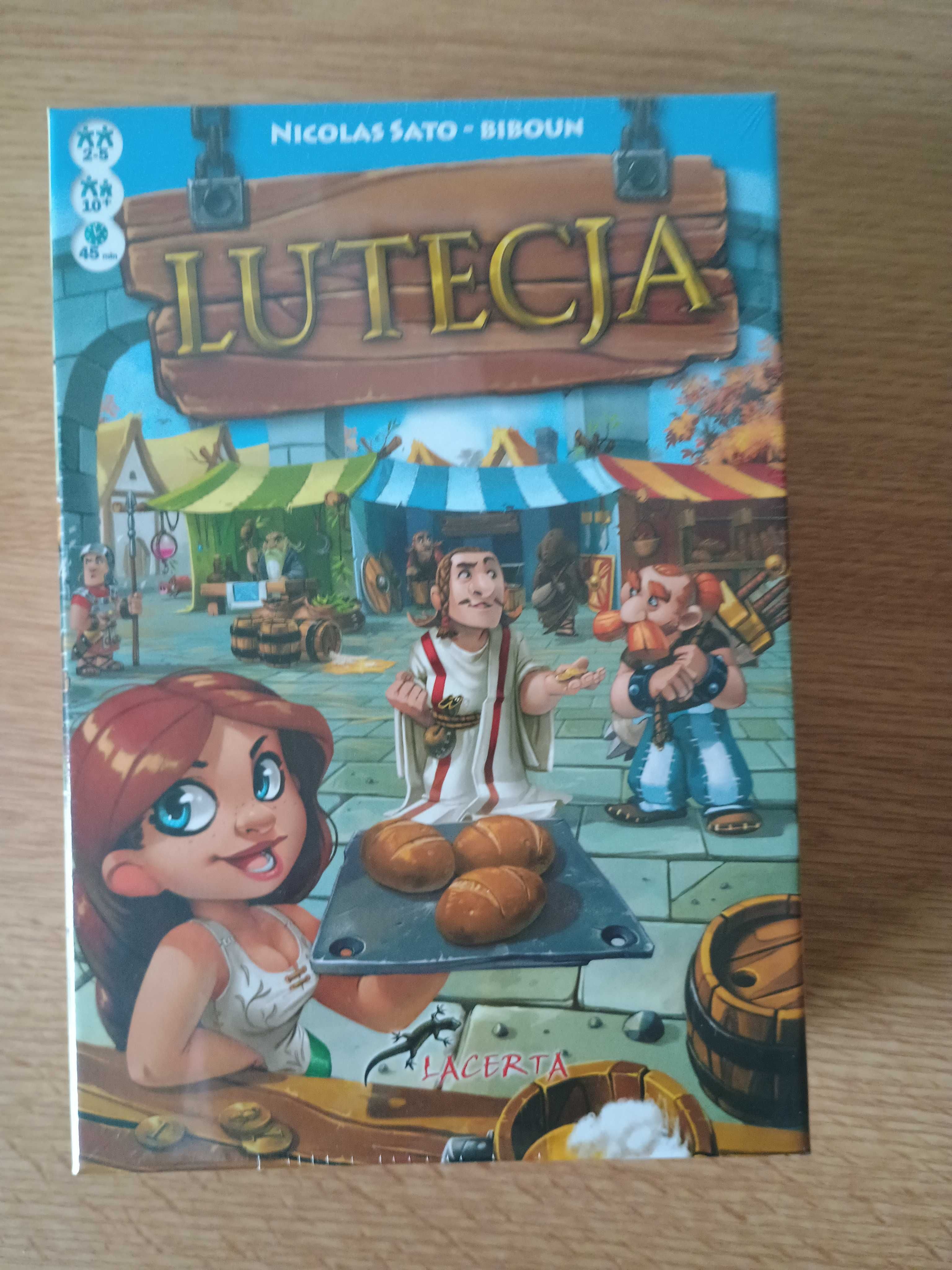 Lutecja gra planszowa folia