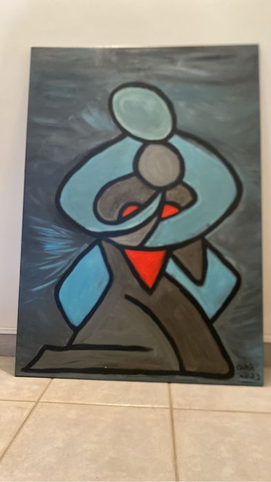 Acrílico sobre Tela 40x80