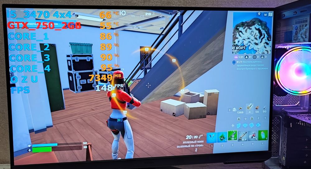 Игровой ПК i5 cs2 wot gtaV fortnite dota roblox Компьютер