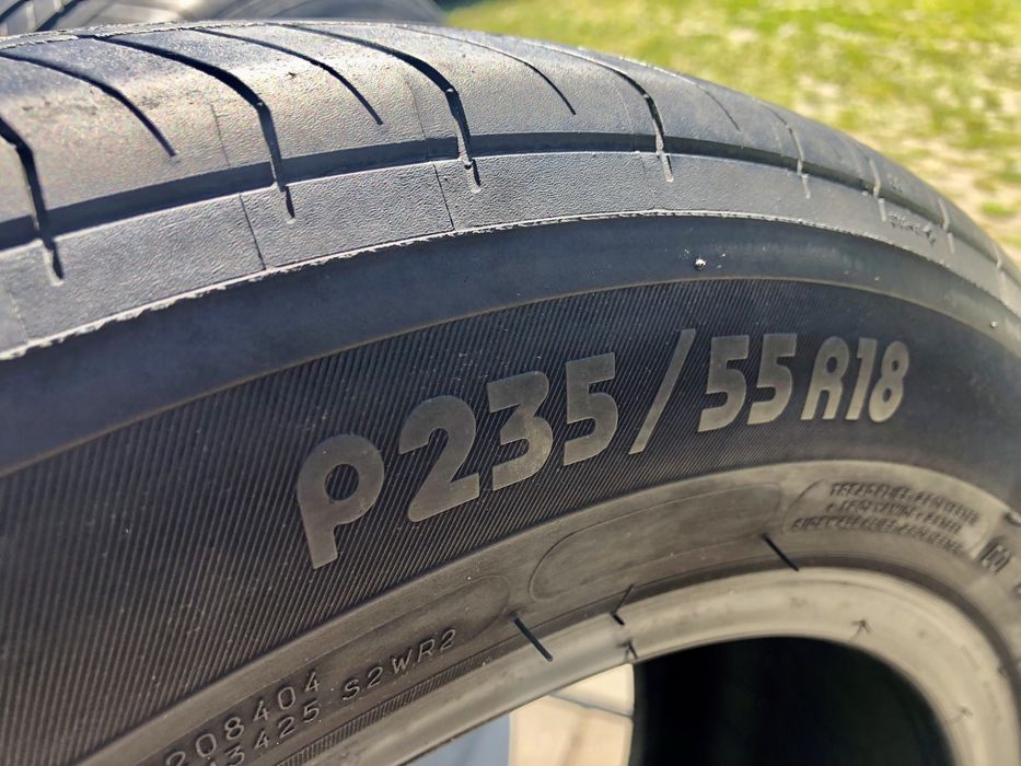 235 55 r18 MICHELIN Pilot M+S 2 opony całoroczne wielosezonowe wysokie