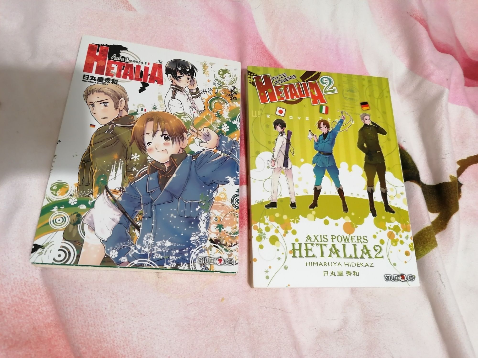 Manga axis power hetalia 2 tomy zestaw