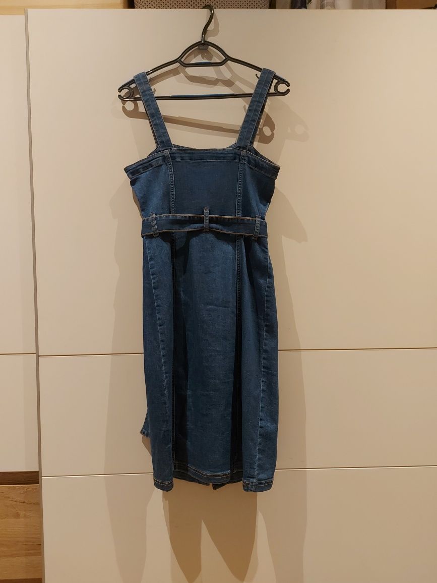 Jeansowa sukienka