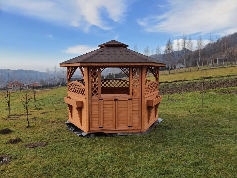 Altana z drewna altany ogrodowe altanypajak cała Polska