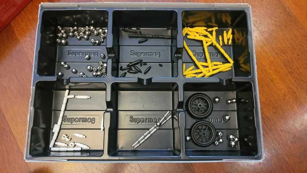 Klocki magnetyczne SUPERMAG SPEED ULTRA BIKE 0291 motocykl 185 części