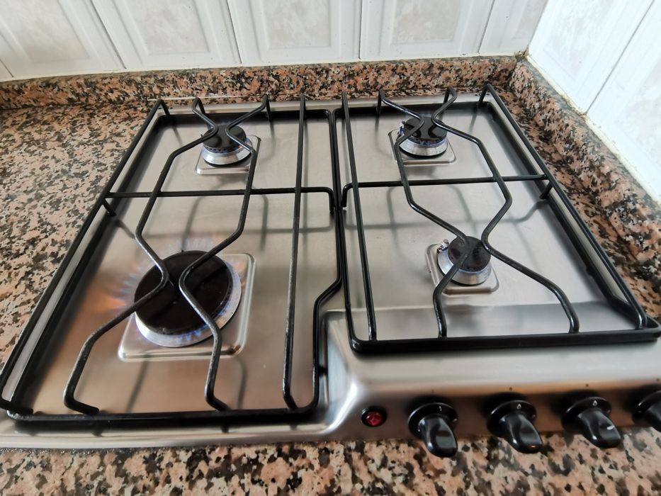 Placa fogão 4 bicos gás natural Ariston