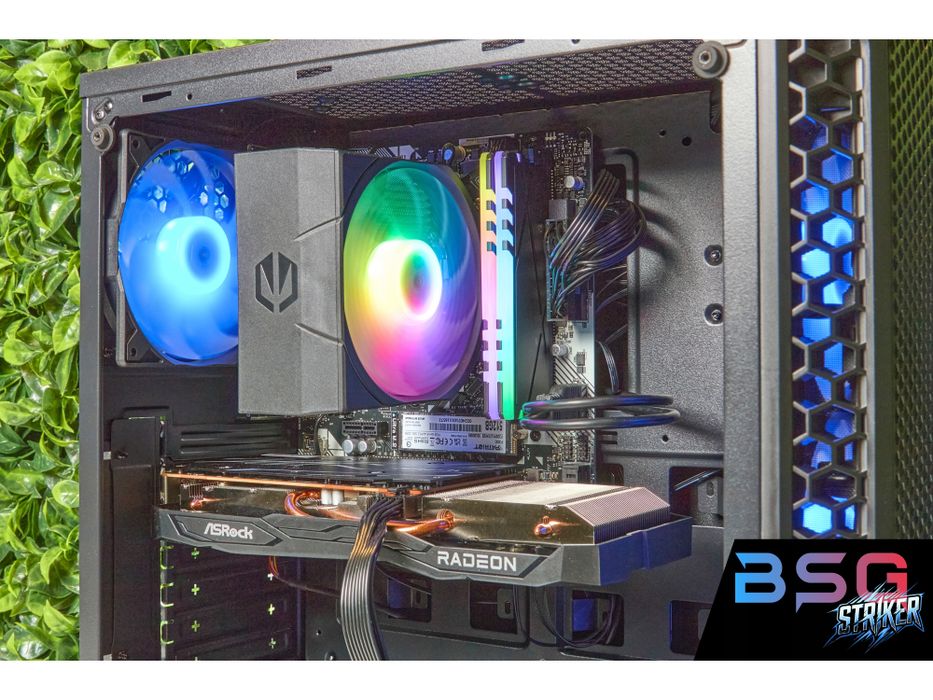 komputer gamingowy bsg striker v9 amd ryzen 5 16gb 1tbssd rx6600 win11