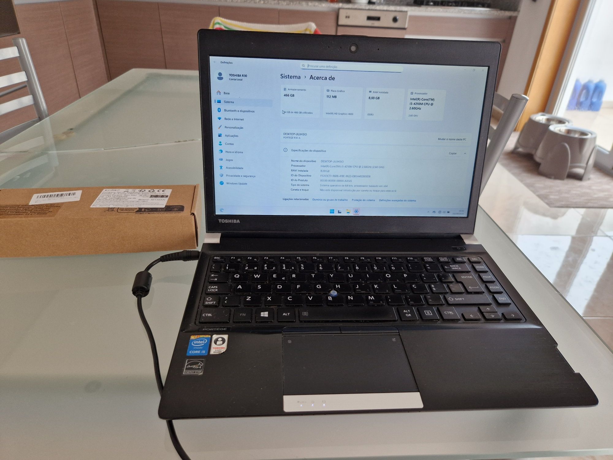 Toshiba Protege R30 Core i5