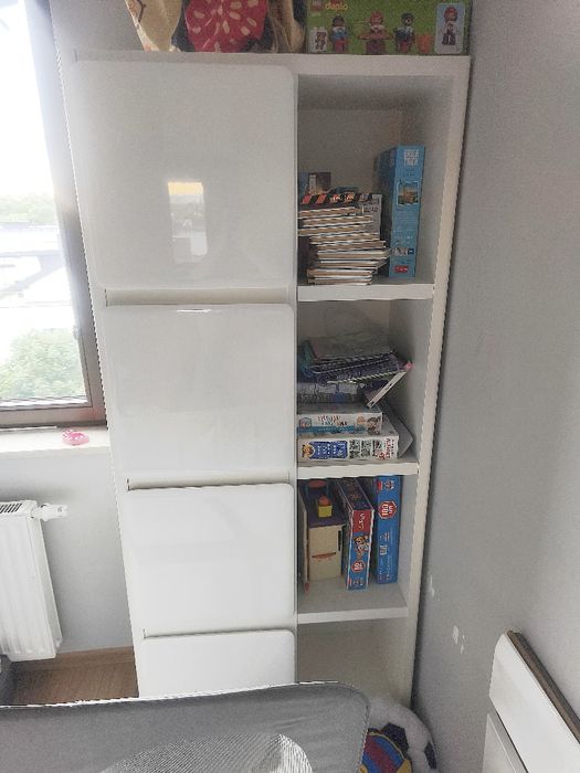 Szafa regał dziecięcy BRW biała szafa