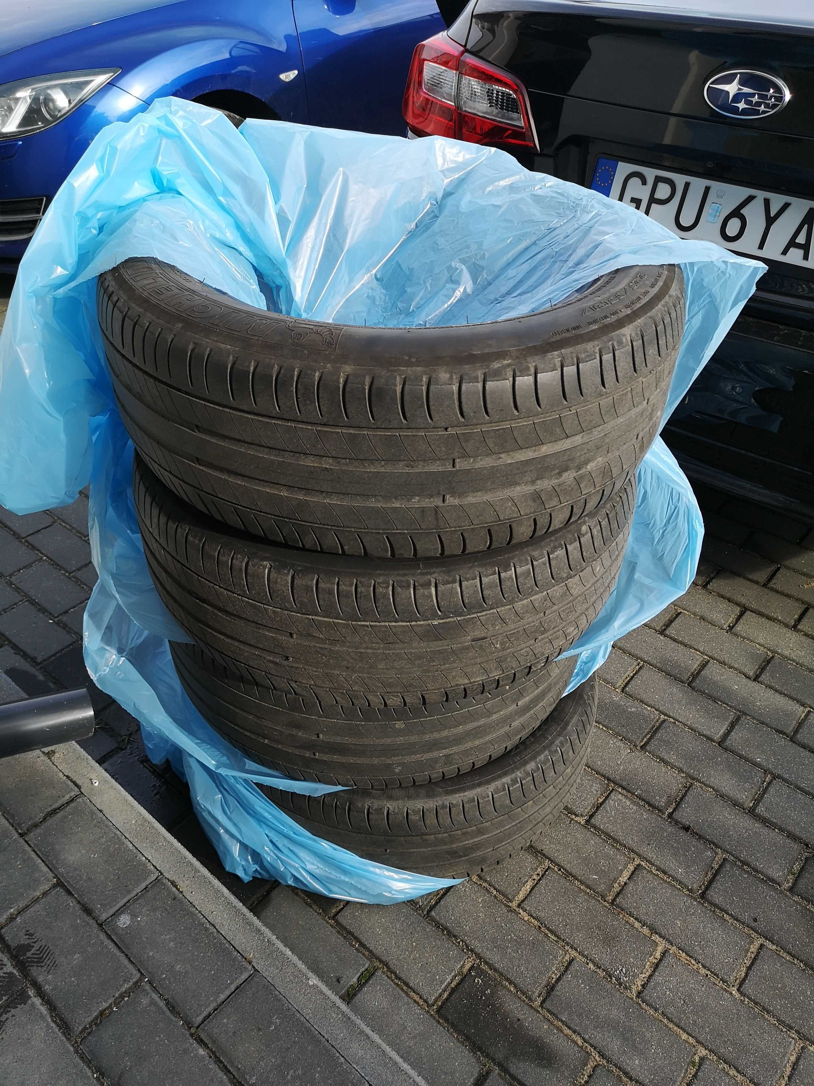 Opony letnie Michelin 225/55/17 komplet opon Subaru