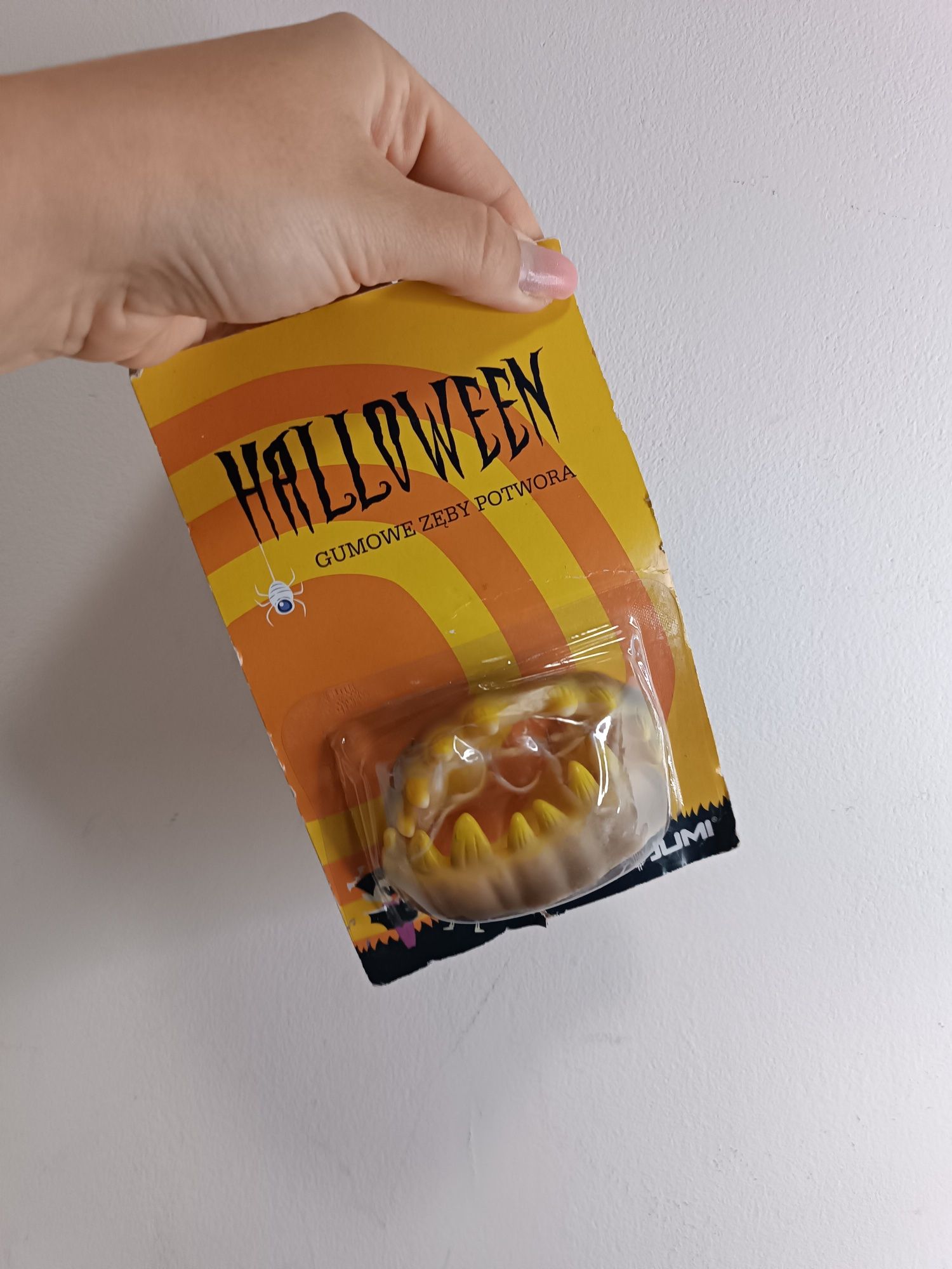 Sztuczne zęby szczęka halloween t.k. Maxx bal przebierańców