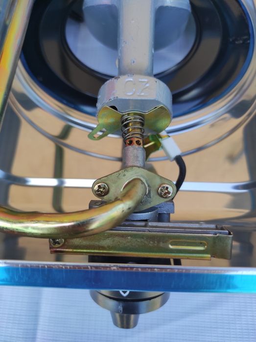 Газовая настольная плитка 1 - о камфорная нержавейка