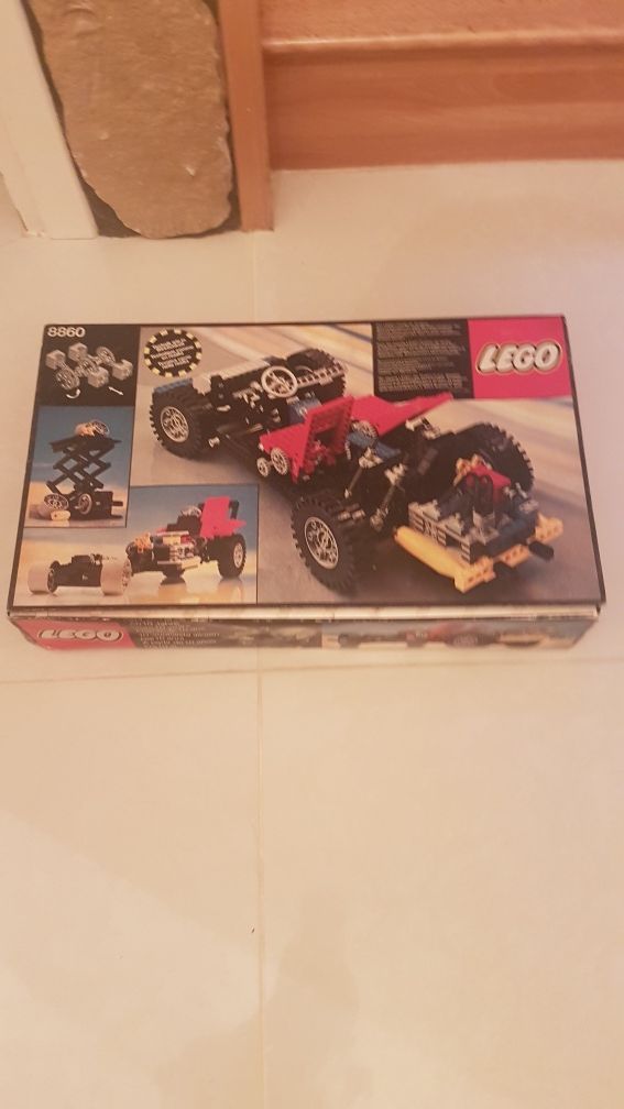 Lego Technic 8860 Car Chassis unikat 1980 komplet kolekcjonerski