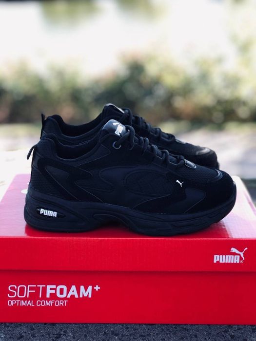 Кроссовки Puma / Осенние кросовки Пума / кожаные красовки Puma