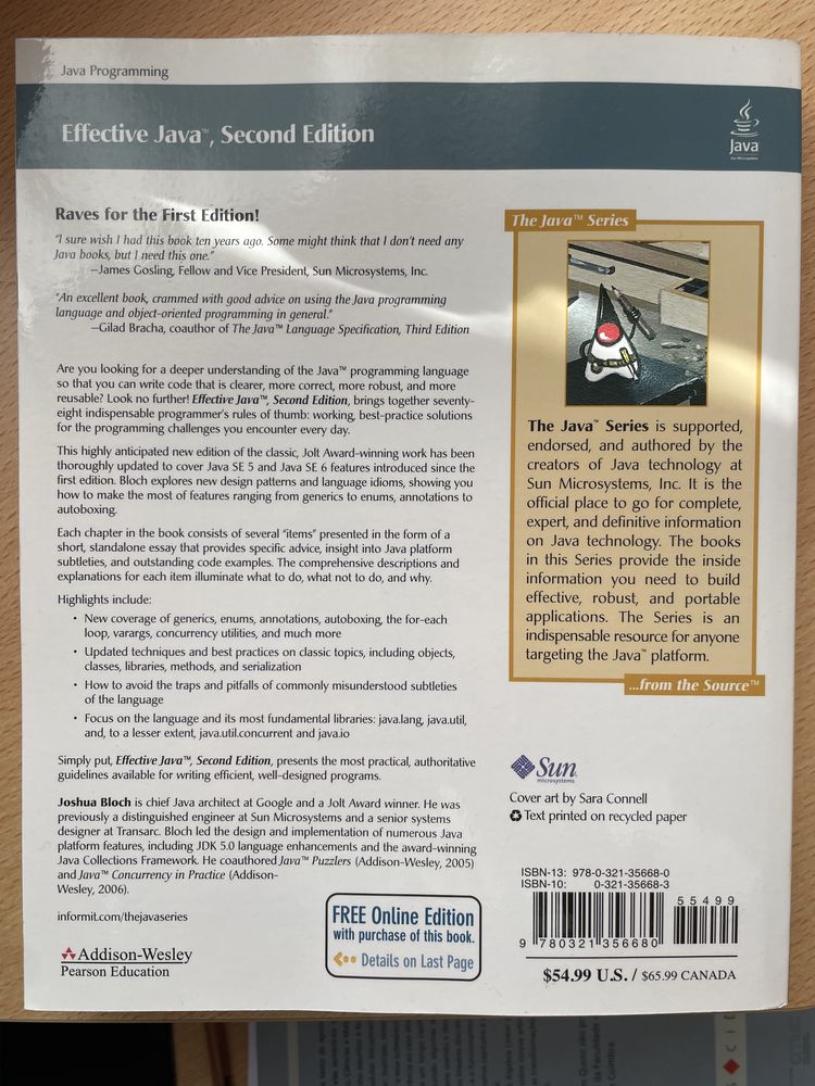 Effective Java Second Edition
