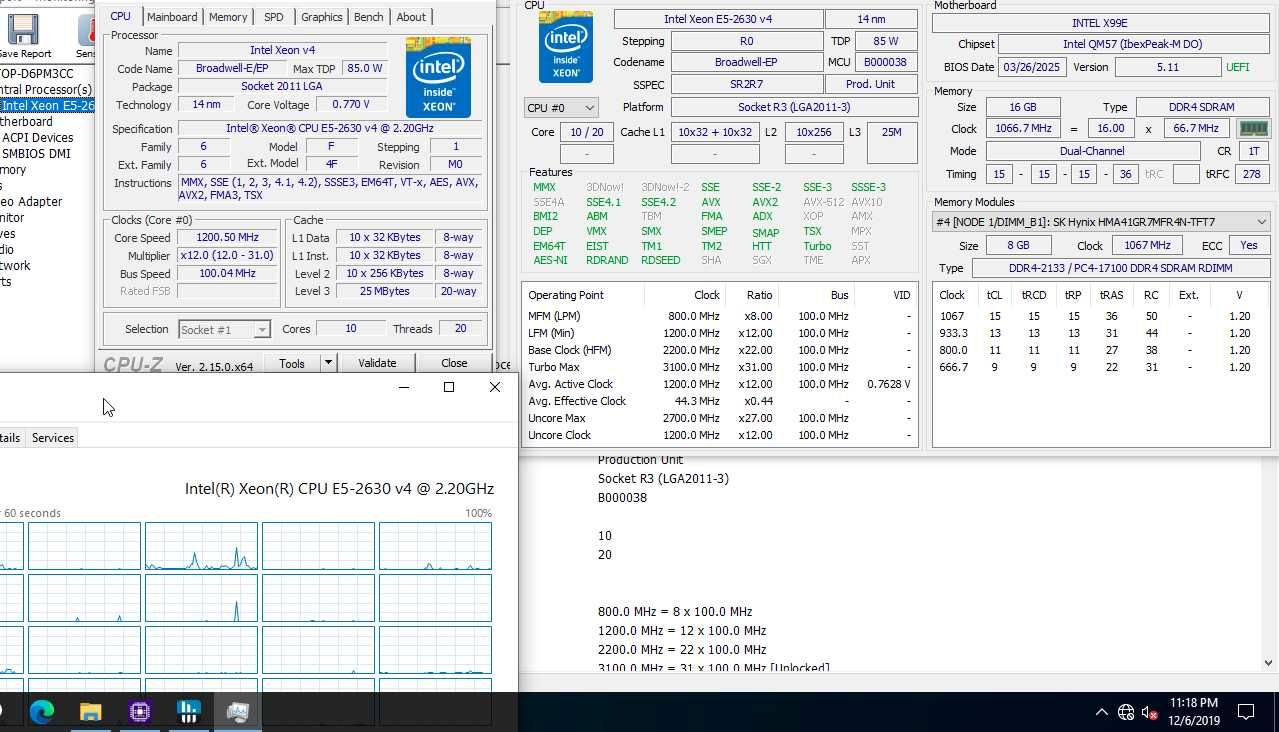 Комплект s2011 Soyo X99 D4-KN+E5-2630v4 (10 core 20 threads)+16Gb DDR4