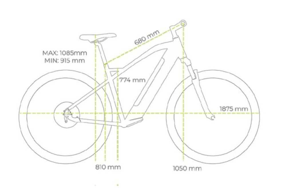 Rower elektryczny 29" Ecobike SX5 bateria 17,5 Ah 630 Wh silnik Bafang