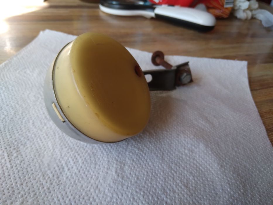 Antyczna lampa rowerowa Fer Ruhla DDR Prl