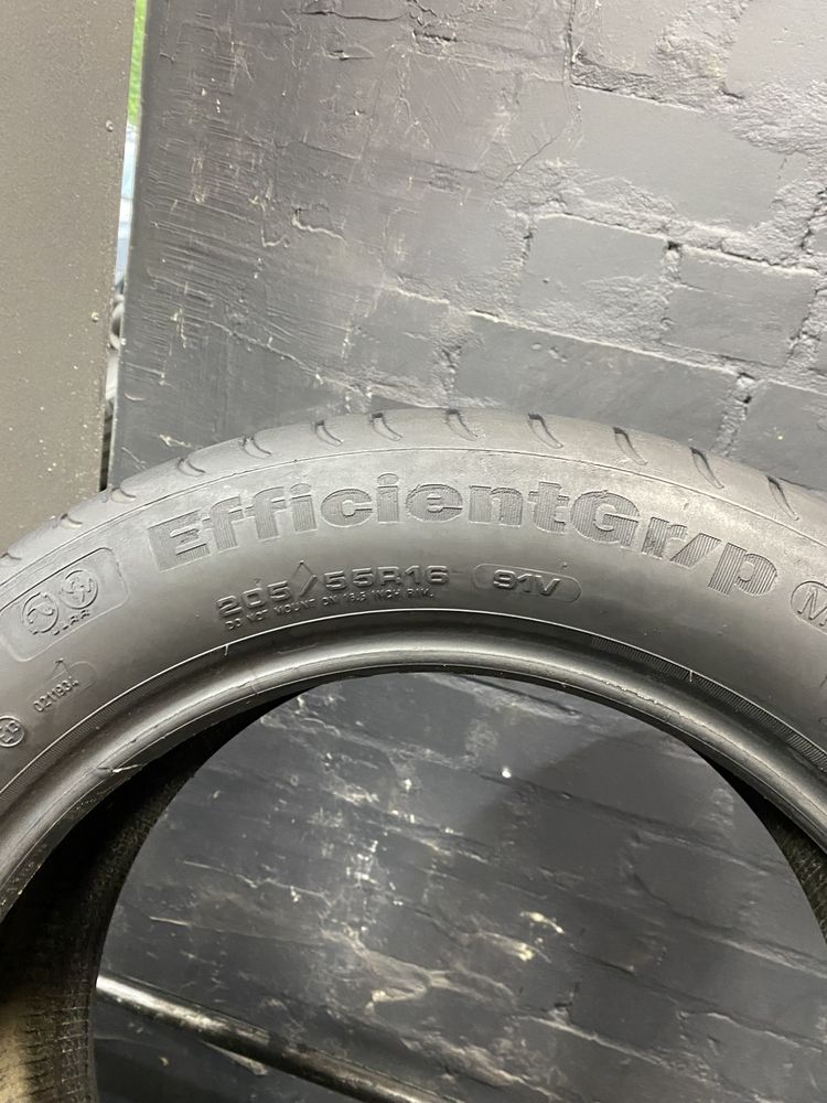 1шт Run Flat 205/55 R16 Goodyear EfficientGrip MOExtended