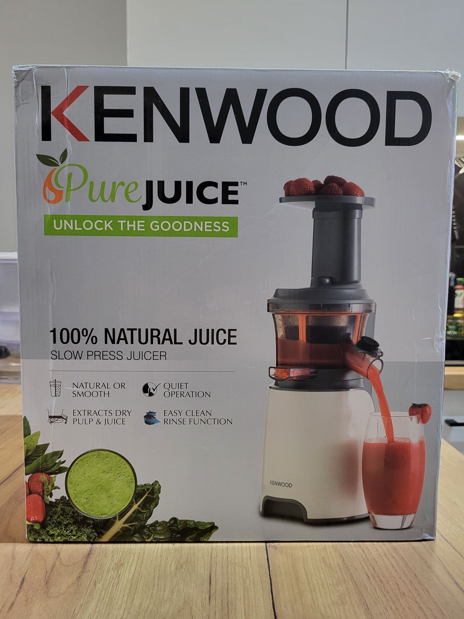 Wyciskarka wolnoobrotowa KENWOOD JMP600WH