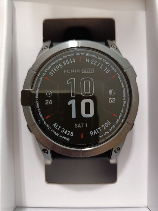 Garmin Fenix 7x Pro 51mm Sapphire Solar Carbon Gray DLC titanium prem