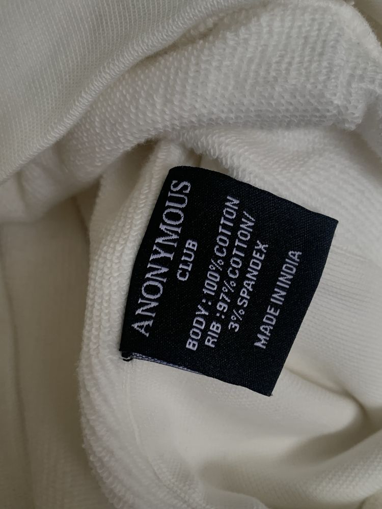 Anonymous Club White Hoodie