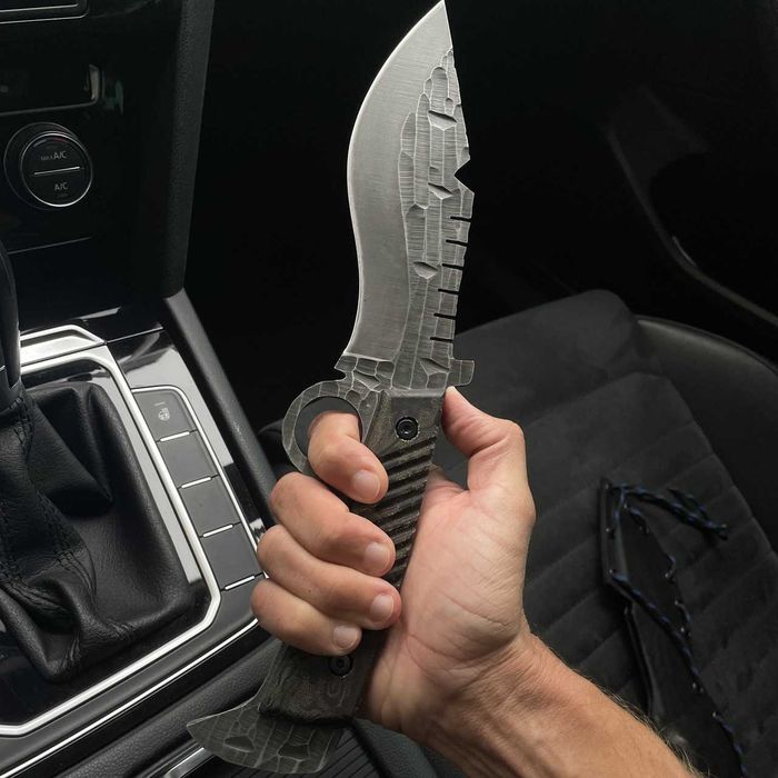 Ніж туристичний Рембо KN91 сталь 50х14мф Авторский нож на подарок