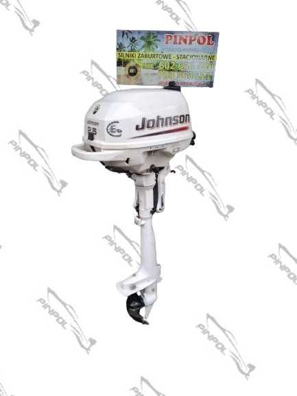 Silnik zaburtowy Johnson 2.5KM stopa S rumpel 4-suw