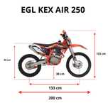 Eagle Motorsports - Motocykl EGL KEX-AIR 250 e-start