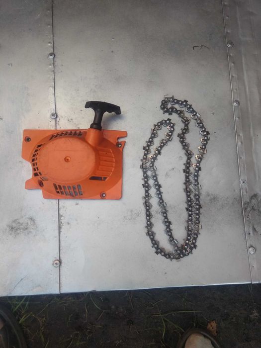 Piła spalinowa ,łańcuchowa ,motorowa +łańcuch nowy i szarpak