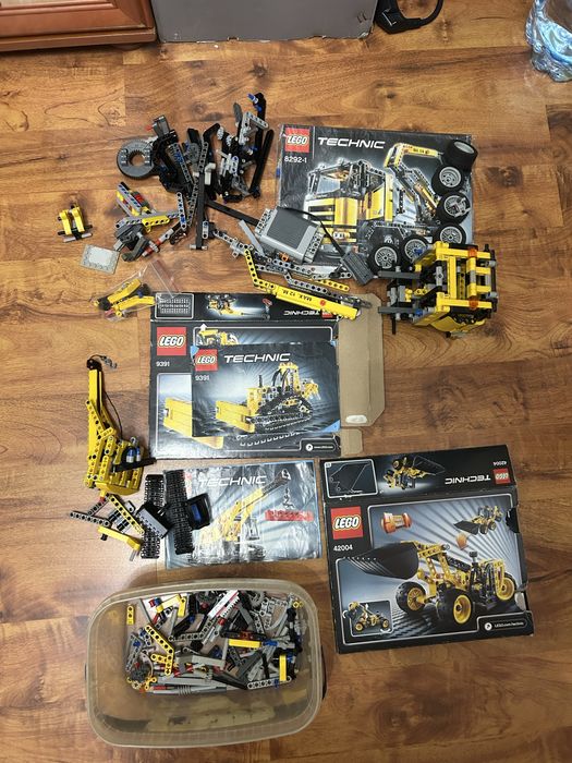 3 zestawy lego technic