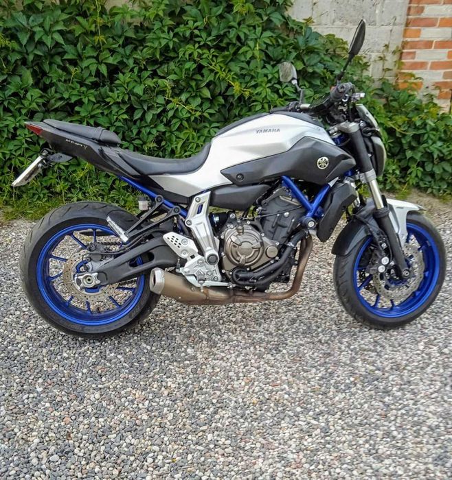 Yamaha MT-07 2015r ze Szwajcarii