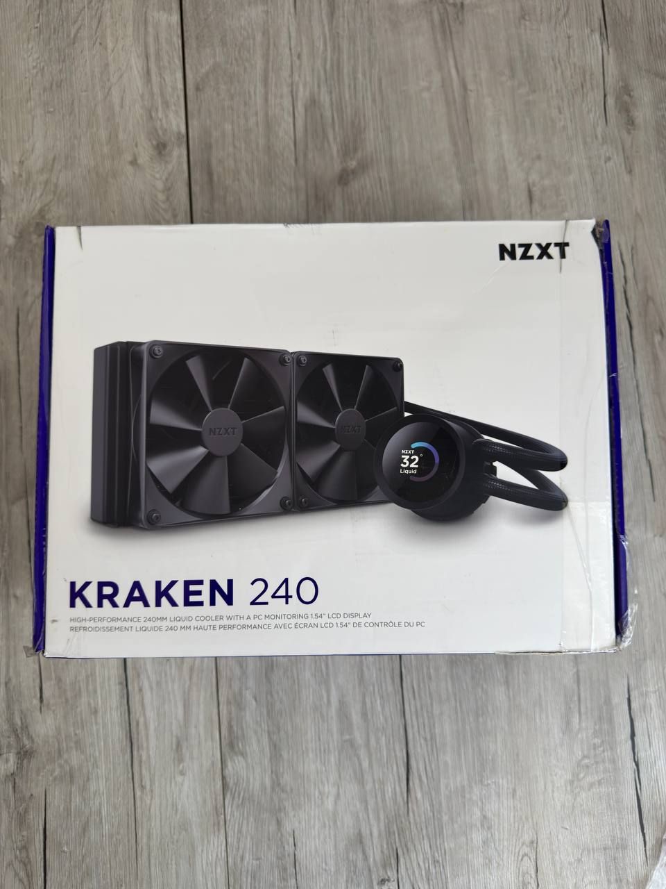 Система рідинного охолодження NZXT Kraken 240 LCD (RL-KN240-B1)