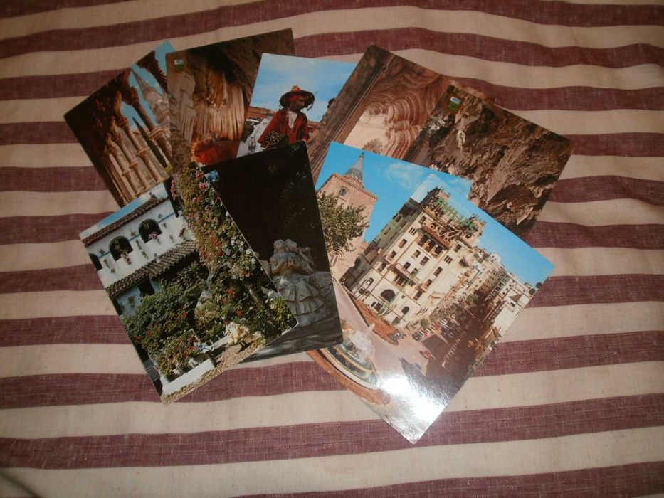 37 cartões postal vintage