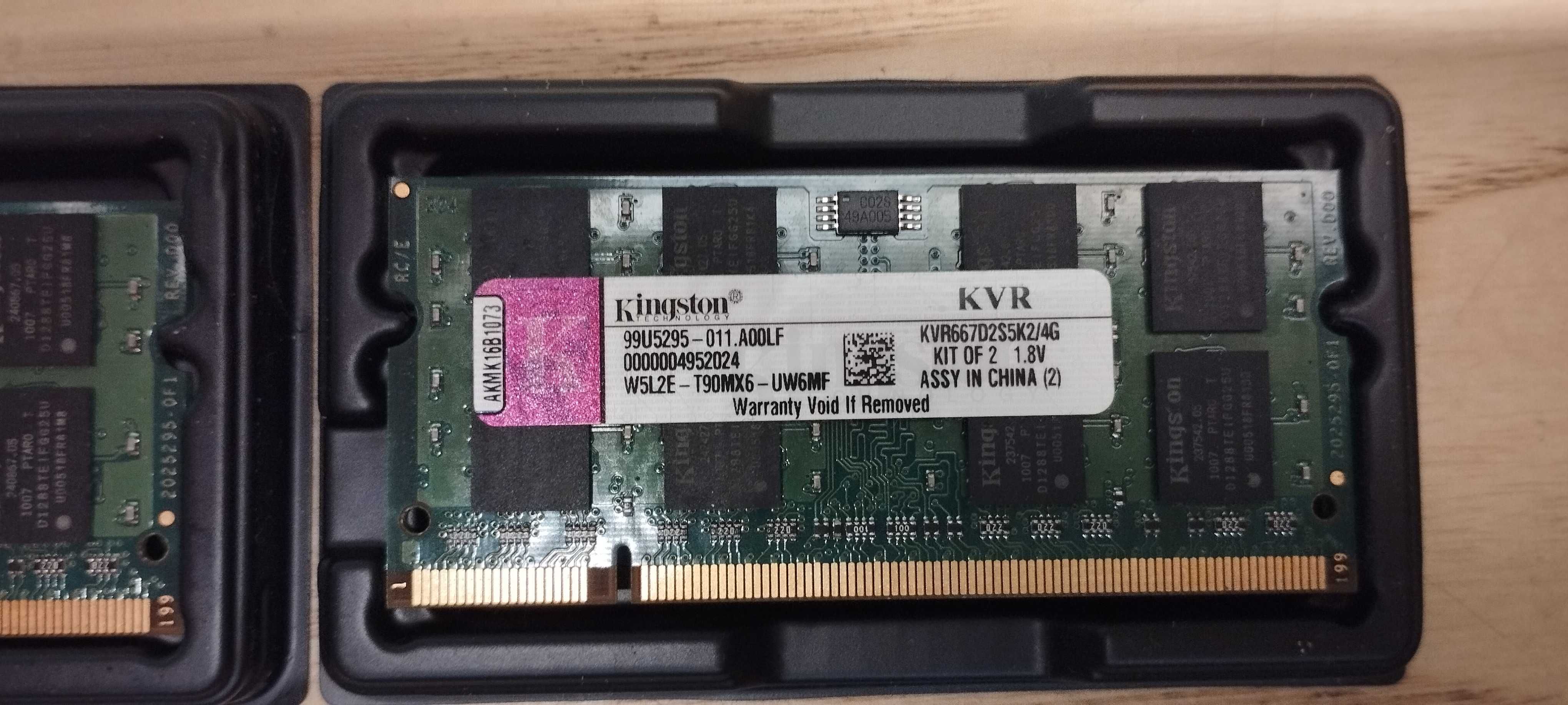 Pamięć ram KINGSTON 2x2MB