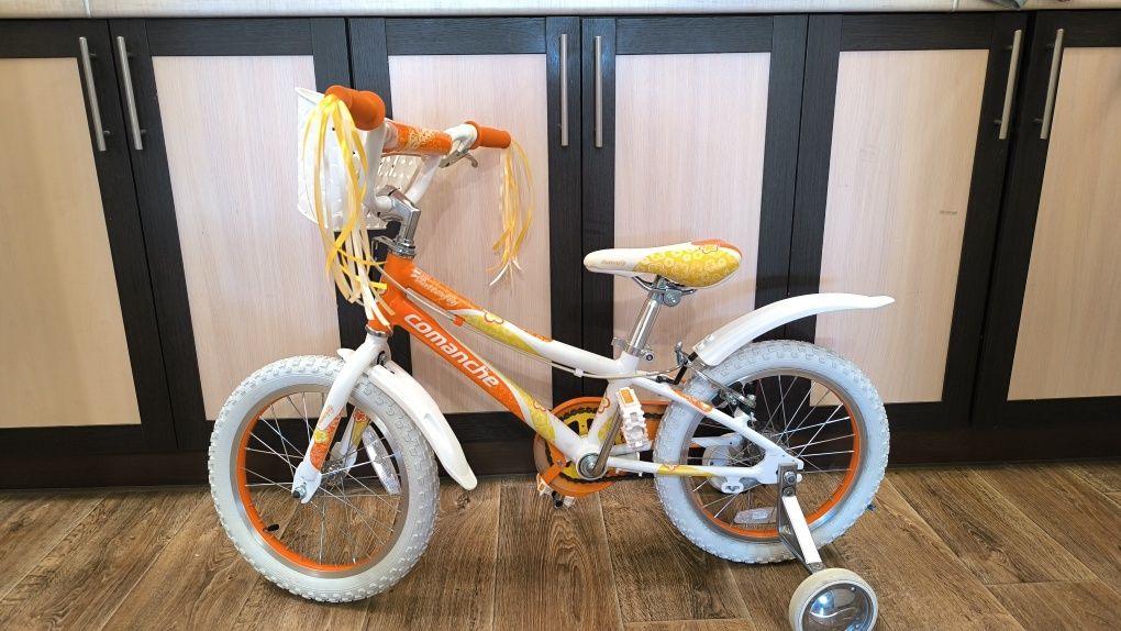 Детский велосипед Comanche Butterfly 16" алюминиевая рама