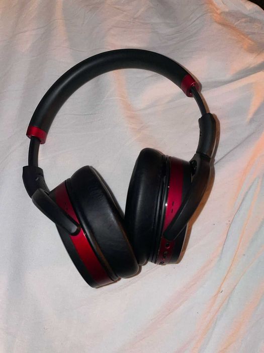Auscultadores Bluetooth Sennheiser HD 458BT Black Red Limited