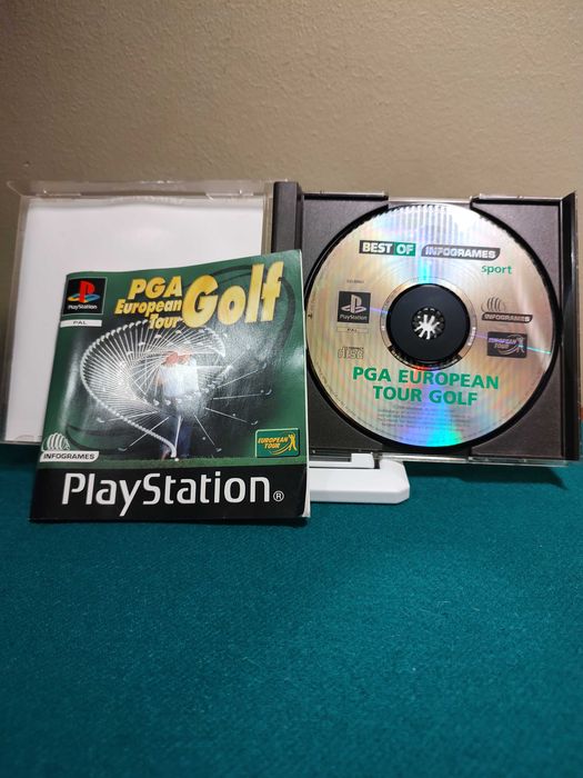 Jogo Playstation 1 PGA European Tour Golf