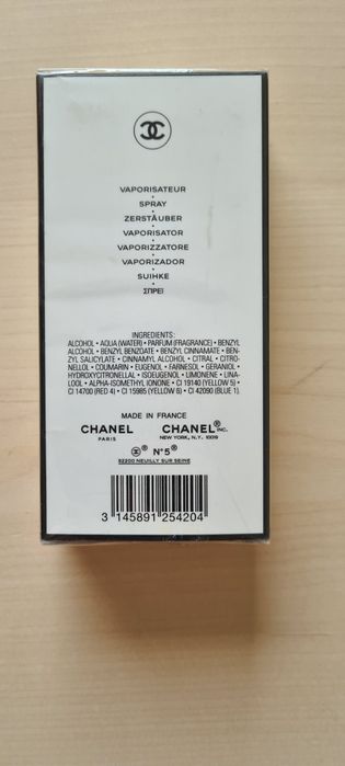 Chanel no. 5 woda perfumowana 35 ml
