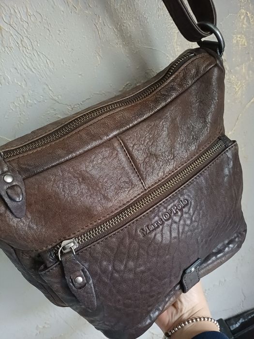 Мужская сумка Marc O'Polo натуральная кожа