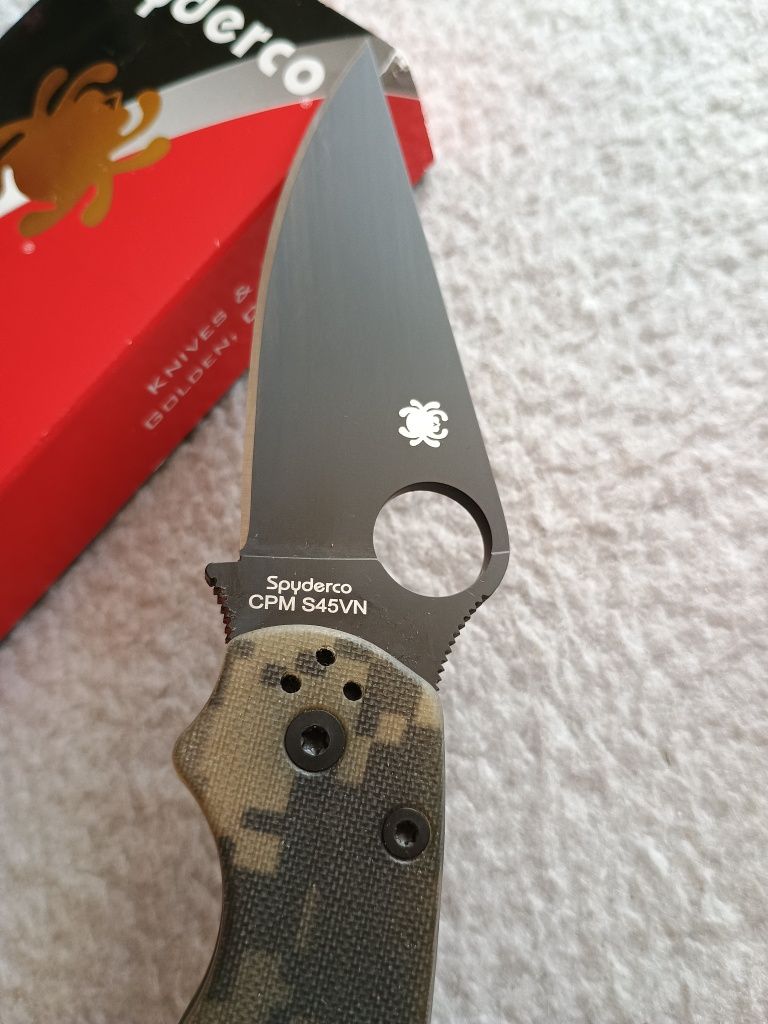 Spyderco Paramilitary 2 Made in USA