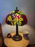 Duża lampa witrażowa w stylu Tiffany 48cm