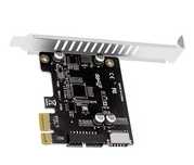 Karta Rozszerzeń / Adapter z PCIe do USB C i USB 3.0 wewnętrzne