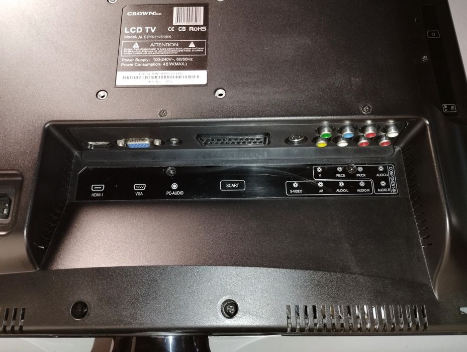 TV Crown + TDT Embutido - LER DESCRIÇÃO